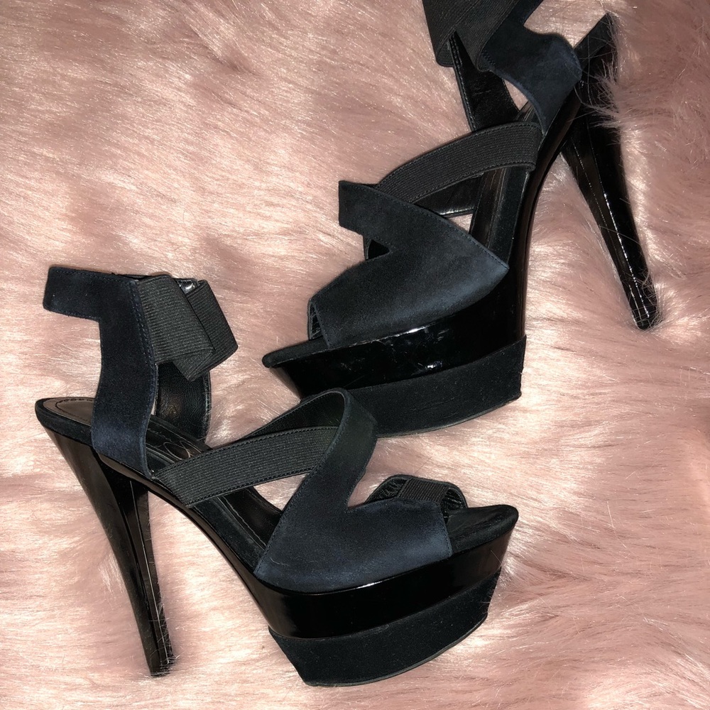 Jessica Simpson platform heels